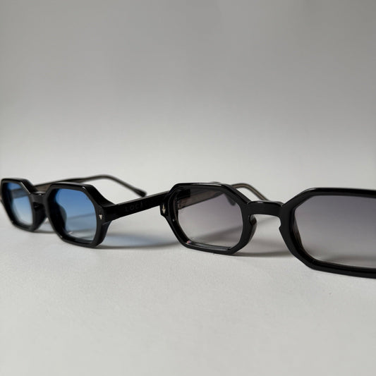 Loc8tion zonnebrillen "light blue" & " light purple" 2-pack