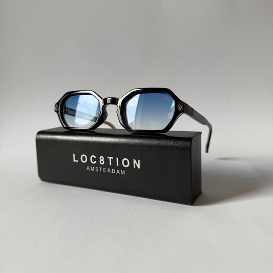 Loc8tion zonnebril "light blue"